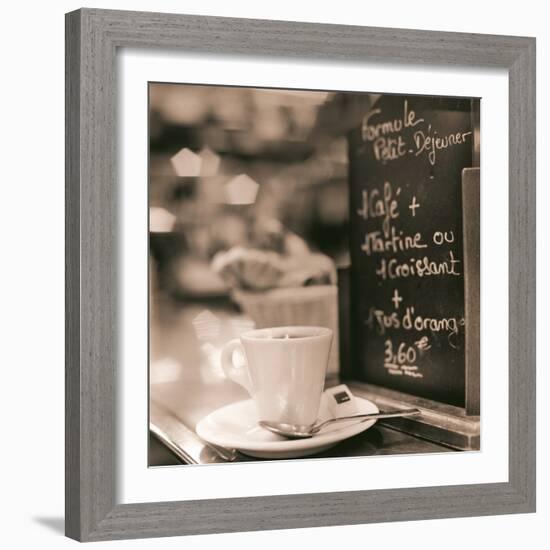 Café, Champs-Élysées-Alan Blaustein-Framed Photographic Print