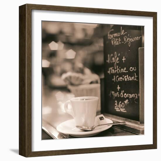 Café, Champs-Élysées-Alan Blaustein-Framed Photographic Print