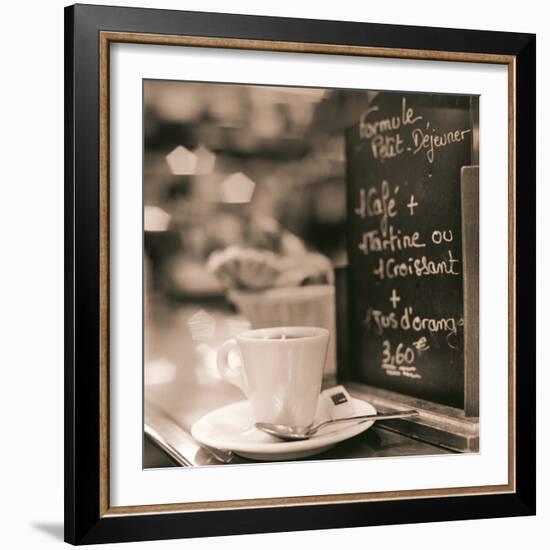 Café, Champs-Élysées-Alan Blaustein-Framed Photographic Print