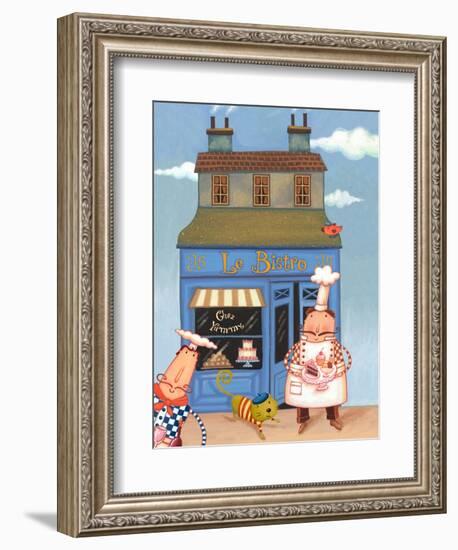 Cafe Chef I-Viv Eisner-Framed Art Print