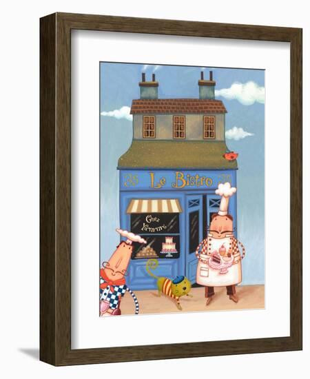 Cafe Chef I-Viv Eisner-Framed Art Print