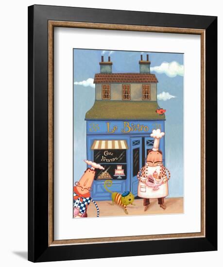 Cafe Chef I-Viv Eisner-Framed Art Print