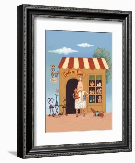 Cafe Chef II-Viv Eisner-Framed Art Print