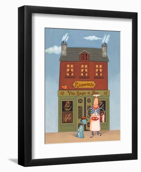 Cafe Chef IV-Viv Eisner-Framed Art Print