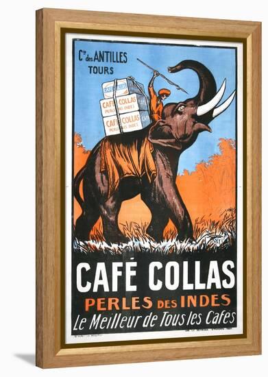 Cafe Collas Perles Des Indes Poster-null-Framed Premier Image Canvas