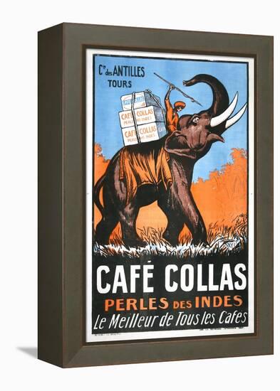 Cafe Collas Perles Des Indes Poster-null-Framed Premier Image Canvas