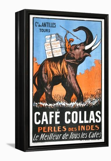 Cafe Collas Perles Des Indes Poster-null-Framed Premier Image Canvas