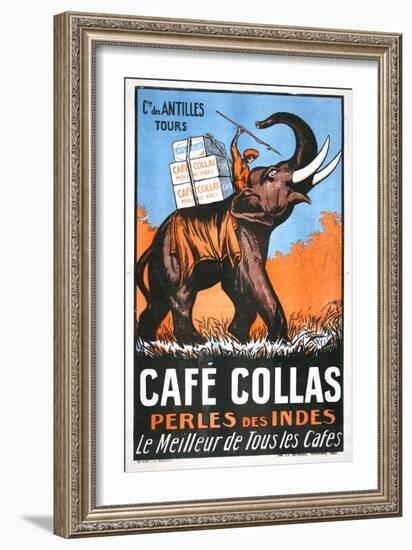 Cafe Collas Perles Des Indes Poster-null-Framed Giclee Print