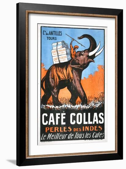 Cafe Collas Perles Des Indes Poster-null-Framed Giclee Print