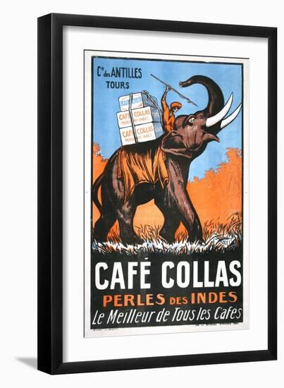 Cafe Collas Perles Des Indes Poster-null-Framed Giclee Print