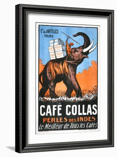 Cafe Collas Perles Des Indes Poster-null-Framed Giclee Print