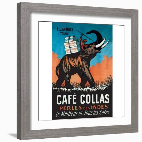 Cafe Collas-null-Framed Art Print