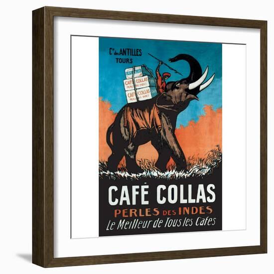 Cafe Collas-null-Framed Art Print