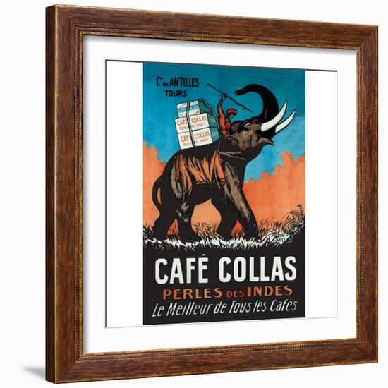 Cafe Collas-null-Framed Art Print