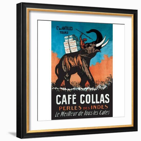 Cafe Collas-null-Framed Art Print