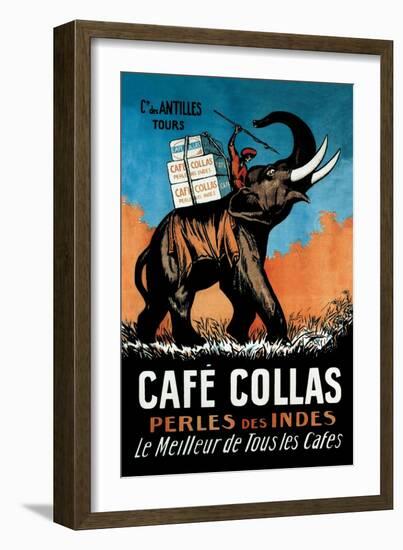 Cafe Collas-null-Framed Art Print