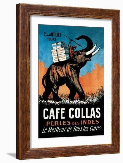 Cafe Collas-null-Framed Art Print