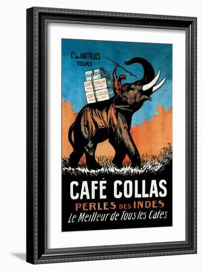 Cafe Collas-null-Framed Art Print