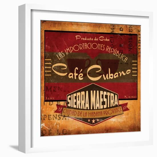 Café Cubano Sq-Jason Giacopelli-Framed Art Print