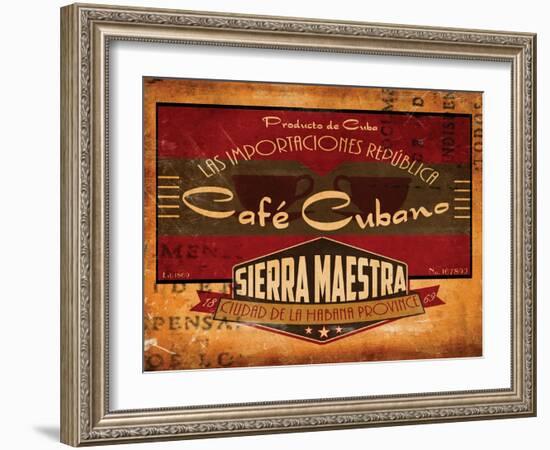 Cafe Cubano-Jason Giacopelli-Framed Art Print