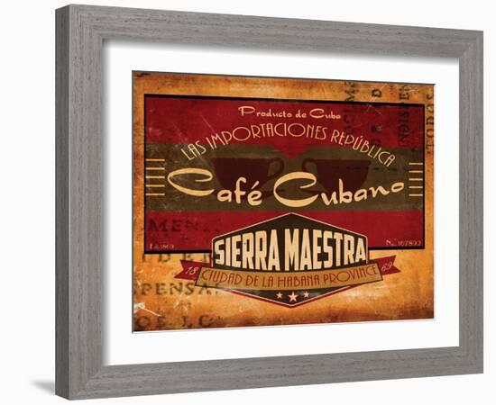 Cafe Cubano-Jason Giacopelli-Framed Art Print