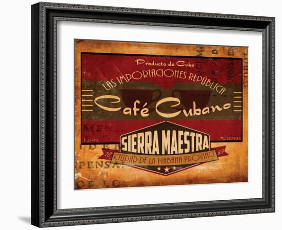 Cafe Cubano-Jason Giacopelli-Framed Art Print