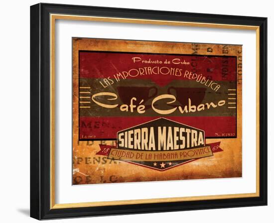 Cafe Cubano-Jason Giacopelli-Framed Art Print