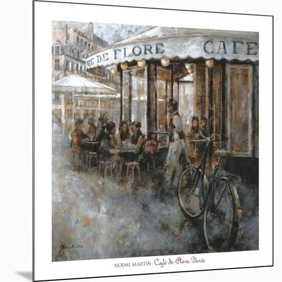 Cafe de Flore, Paris-Noemi Martin-Mounted Art Print