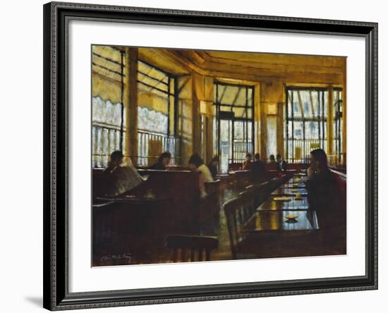 Cafe de Flore, Paris-Clive McCartney-Framed Giclee Print