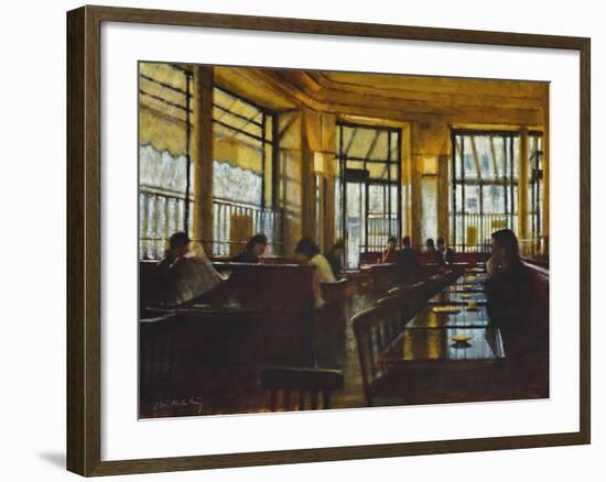 Cafe de Flore, Paris-Clive McCartney-Framed Giclee Print