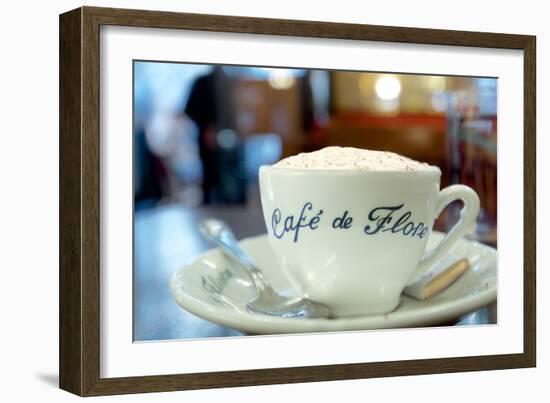 Cafe de Flore-Alan Blaustein-Framed Photographic Print