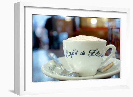 Cafe de Flore-Alan Blaustein-Framed Photographic Print