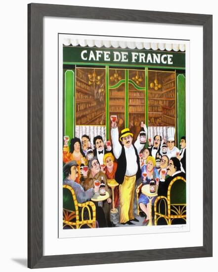 Café De France-Guy Buffet-Framed Premium Edition