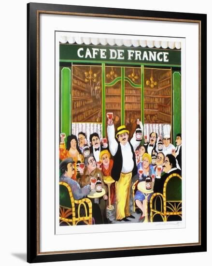 Café De France-Guy Buffet-Framed Premium Edition