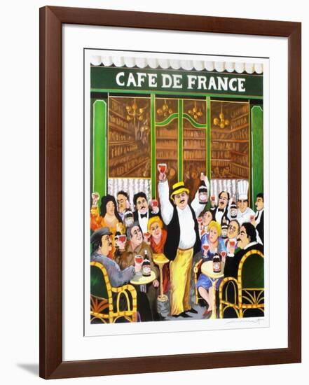 Café De France-Guy Buffet-Framed Premium Edition