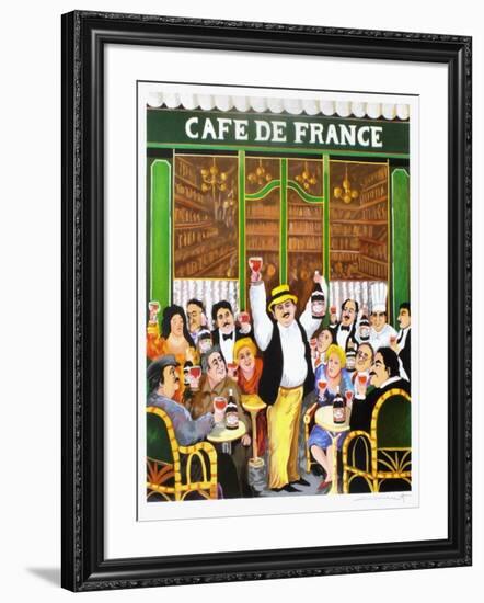 Café De France-Guy Buffet-Framed Premium Edition