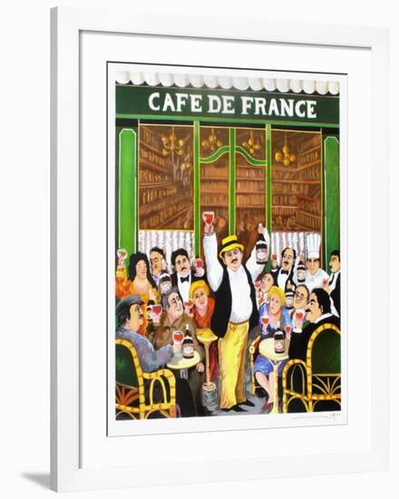 Café De France-Guy Buffet-Framed Premium Edition