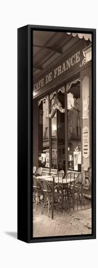 Café de France-Alan Blaustein-Framed Stretched Canvas