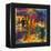 Cafe De La Place, St Paul De Vence-Peter Graham-Framed Premier Image Canvas