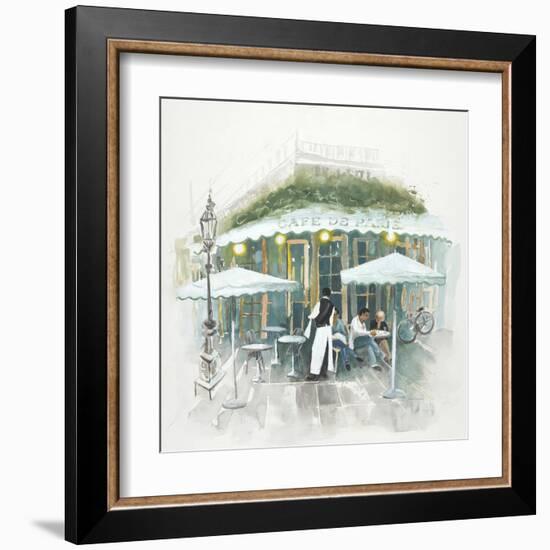 Café De Paris Afternoon-Jurgen Gottschlag-Framed Art Print