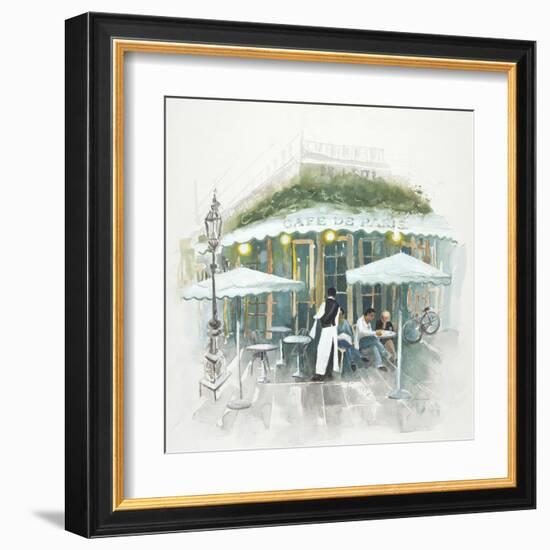 Café De Paris Afternoon-Jurgen Gottschlag-Framed Art Print