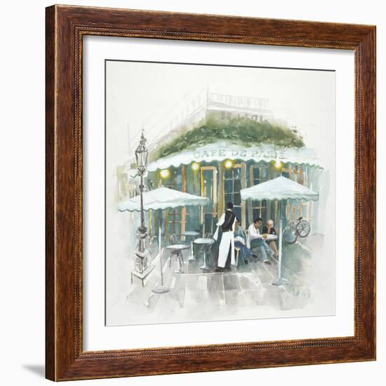 Café De Paris Afternoon-Jurgen Gottschlag-Framed Art Print