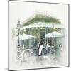 Café De Paris Afternoon-Jurgen Gottschlag-Mounted Art Print