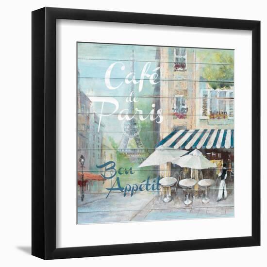 Café De Paris Bon Appétit-Jurgen Gottschlag-Framed Art Print