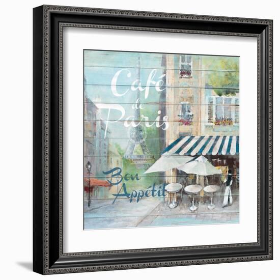 Café De Paris Bon Appétit-Jurgen Gottschlag-Framed Art Print