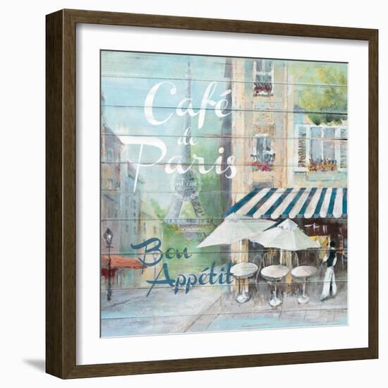 Café De Paris Bon Appétit-Jurgen Gottschlag-Framed Premium Giclee Print