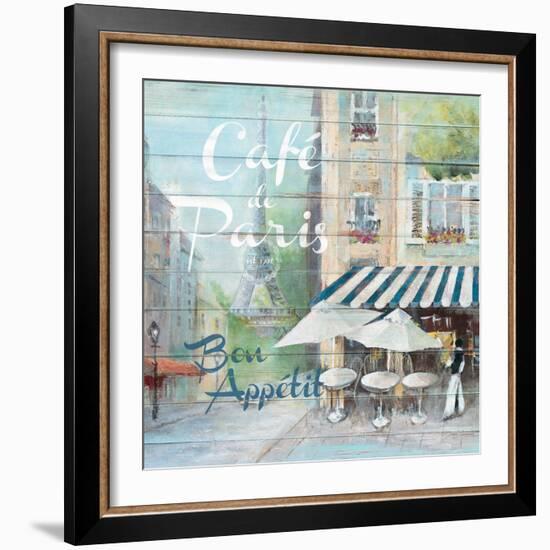 Café De Paris Bon Appétit-Jurgen Gottschlag-Framed Premium Giclee Print