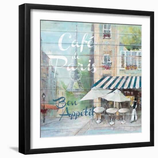 Café De Paris Bon Appétit-Jurgen Gottschlag-Framed Premium Giclee Print