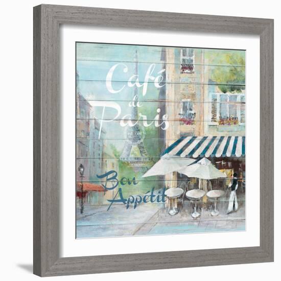 Café De Paris Bon Appétit-Jurgen Gottschlag-Framed Art Print