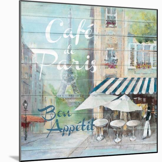 Café De Paris Bon Appétit-Jurgen Gottschlag-Mounted Art Print